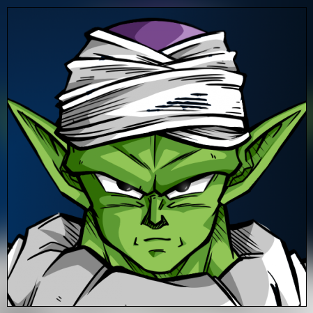 Twarz Piccolo w GT Rewritten